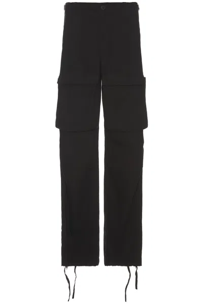 Givenchy Military Spirit Cotton Cargo Pants In Black