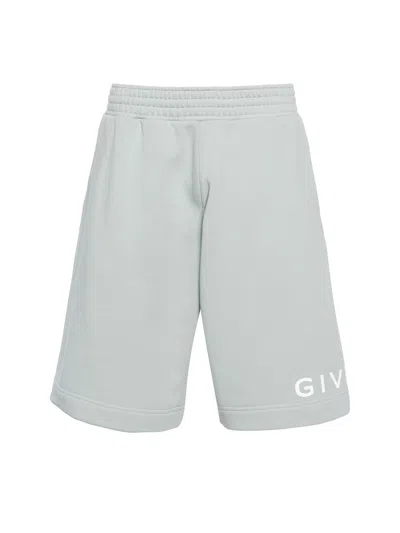 Givenchy Mineral Blue Cotton Shorts