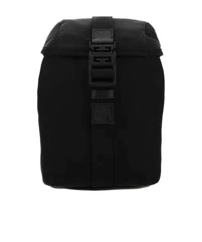 Givenchy Mini 4g Buckled Messenger Bag In Black