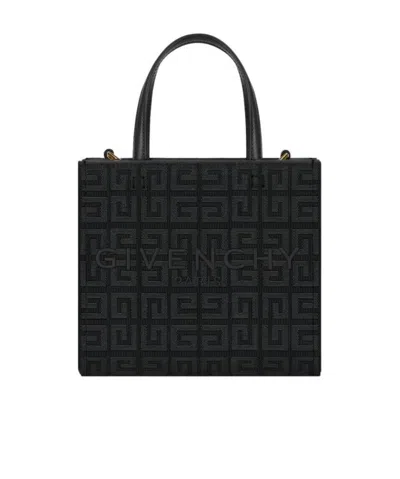 GIVENCHY GIVENCHY MONOGRAM LOGO EMBROIDERED G MINI TOTE BAG