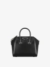 Givenchy Micro Antigona Shoulder Bag In Calf Leather In Multicolor