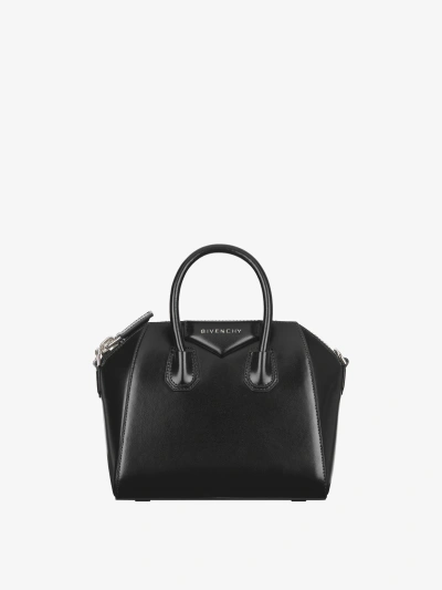 Givenchy Sac Antigona Mini En Cuir Box In Multicolor