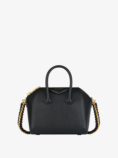 Givenchy Mini Antigona Bag In Grained Leather In Multicolor