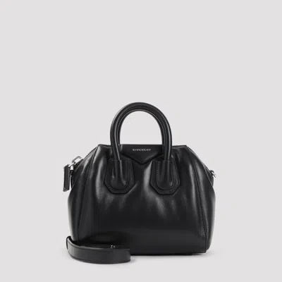 Givenchy Mini Antigona Bomber Bag In Black