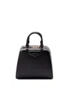 Givenchy Mini Antigona Cube Top Handle Bag In Black  