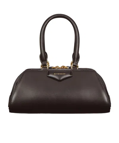 Givenchy Mini Antigona Cube East-west Bag In Box Leather