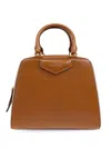 Givenchy Sac Antigona Cube Mini En Cuir In Brown