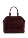 Givenchy Mini Antigona Cube Tote Bag In Rot