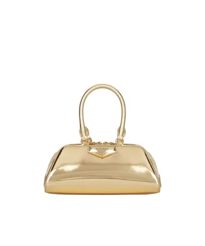 Givenchy Mini Antigona East-west Bag In Laminated Leather