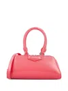 Givenchy Mini Antigona East-west Calf Leather Satchel In Pink