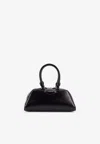 Givenchy Mini Antigona East West Top Handle Bag In Black
