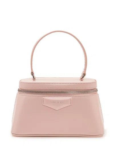 Givenchy Mini Antigona Handbag In Baby Pink
