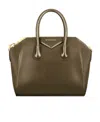 Givenchy Mini Antigona Handbag In Deep Khaki
