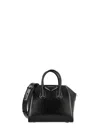 Givenchy Black Antigona Mini Leather Bag In Black