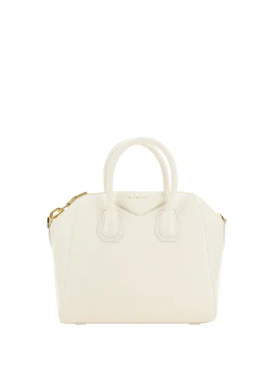 Givenchy Mini Antigona Handbag In White