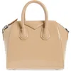 Givenchy Mini Antigona Leather Satchel In Pink