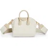 Givenchy Mini Antigona Leather Satchel In White