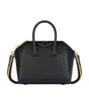 Givenchy Mini Antigona Bag In Grained Leather In Black