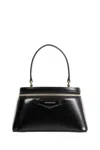 Givenchy Vanity Antigona Leather Handbag With Lettering Logo On The Front In Black