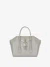 Givenchy Mini Antigona Lock Bag In Box Leather In Multicolor