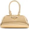 Givenchy Antigona Mini Top-handle Bag In Mirror Laminated Leather In Gold