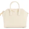 Givenchy Mini Antigona Patent Leather Satchel In 156-cream