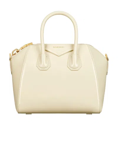 Givenchy Mini Antigona Shoulder Bag In Brown
