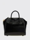 Givenchy Structured Leather Top Handle Bag In 黑色
