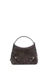Givenchy Mini Leather Bag Featuring Adjustable Strap In Brown