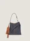 Givenchy Mini Belted Hobo Bag In Denim
