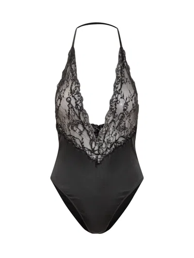 Givenchy Mini Bodysuit For Spring/summer 2025 In Black