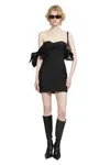 Givenchy Mini Bustier Dress With Bow In Black