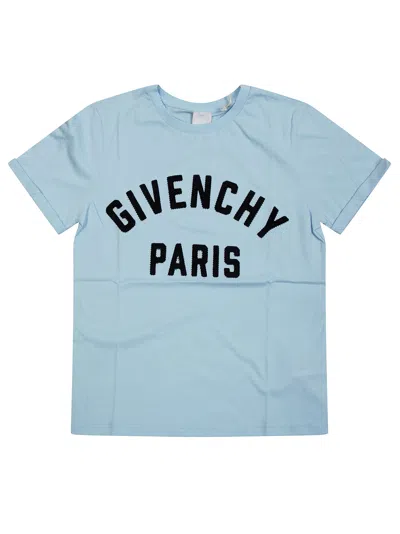 Givenchy Mini Casual T-shirt In Blue