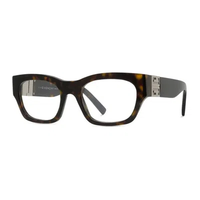 Givenchy Mini Clear Demo Lenses Havana Eyeglass In Brown