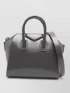 Givenchy Mini Clutch Bag Detachable Strap Top Handles In Gray