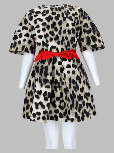 Givenchy Mini Cocoon Gown In Animalier