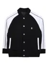 Givenchy Contrast-panel Bomber Jacket In Black