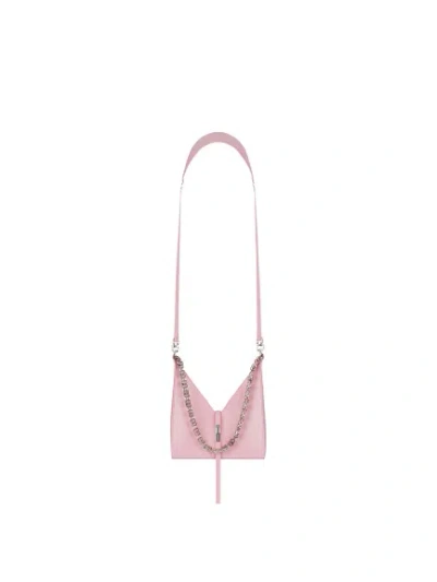 Givenchy Mini Cut Out Shoulder Bag In Pink