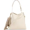 Givenchy Mini Day Leather Hobo Bag In White