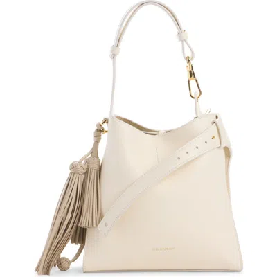 Givenchy Mini Day Leather Hobo Bag In White