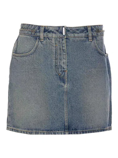 GIVENCHY MINI DENIM SKIRT