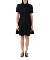 Givenchy Robe Polo En Jacquard Monogramme 72 In Black