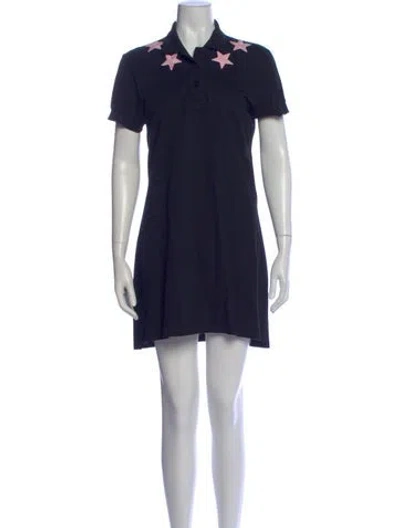 Pre-owned Givenchy Mini Dress In Black