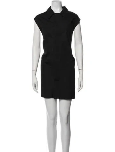 Pre-owned Givenchy Mini Dress In Black