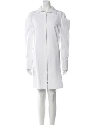 Pre-owned Givenchy Mini Dress In White