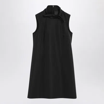 Givenchy Black Mini Dress With Bow