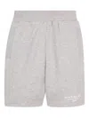 Givenchy Logo Shorts In Gray