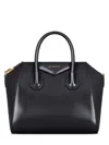Givenchy Black Antigona Mini Leather Bag In Black