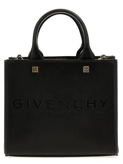 Givenchy Mini G Shopping Bag In Black