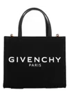 Givenchy G-tote Mini Shopping Bag In Canvas